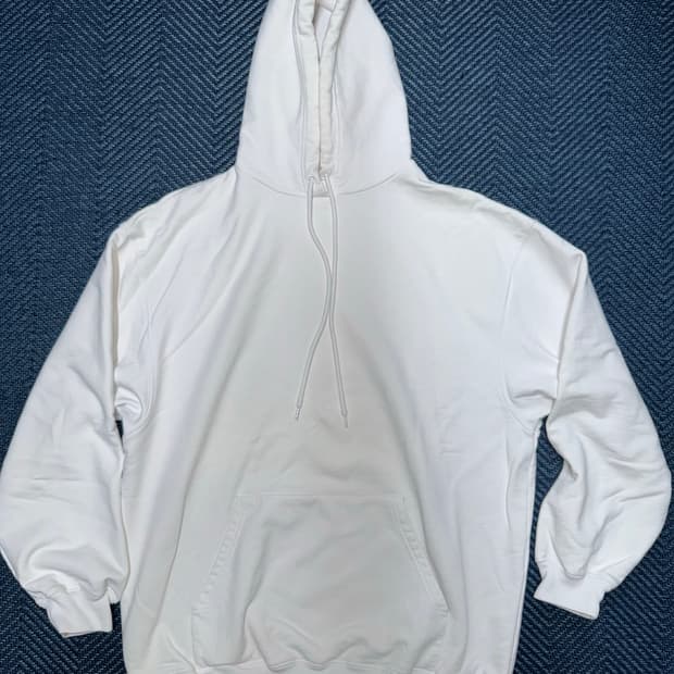 발렌시아가 2017 컬렉션 백로고 후드