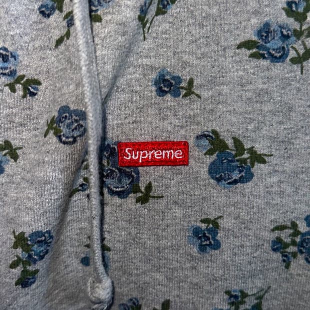 슈프림 플라워 후드 23fw (M)