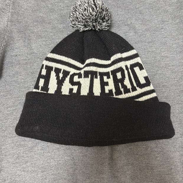 Hysteric Glamour Wool beanie in black