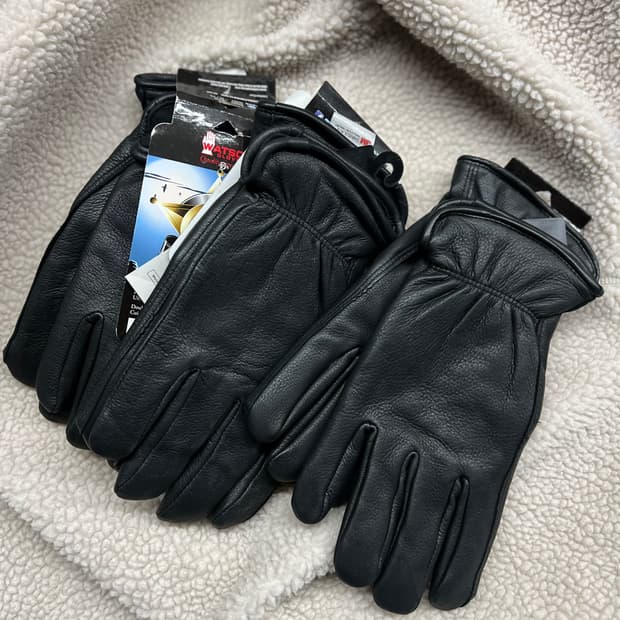 사슴가죽 블랙 글러브 XL