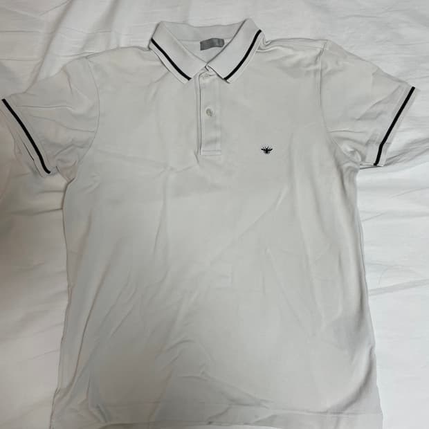 디올옴므/bee 로고 pk셔츠/M