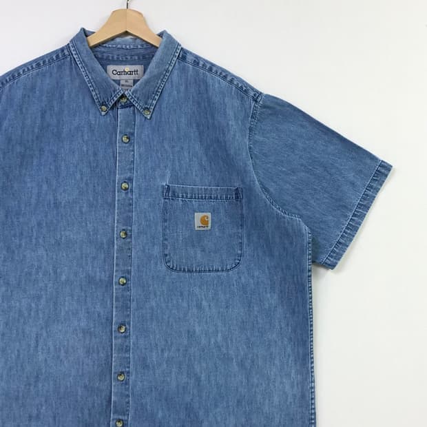 XL 칼하트 데님 셔츠