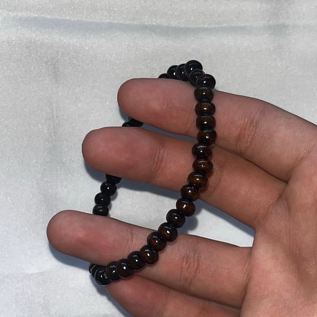 글로잉 미니우드 라운드 팔찌