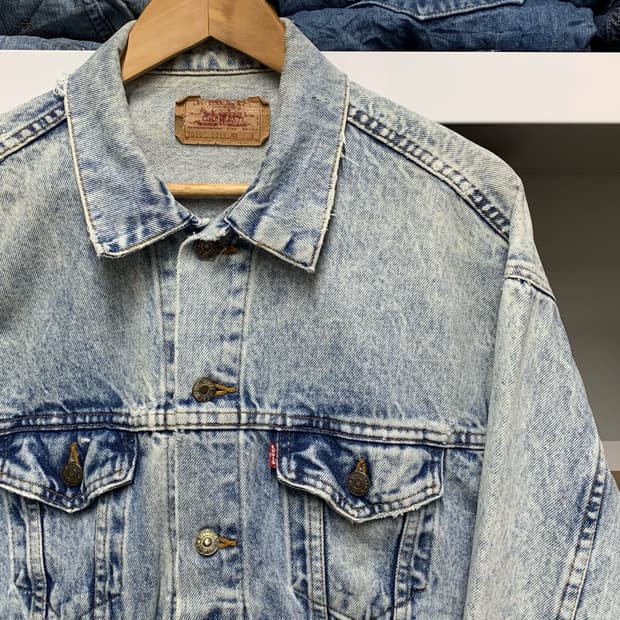 [L] 80's 리바이스 데님 트러커 재킷 70507-0219