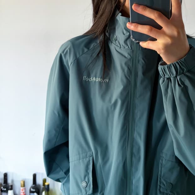 [S-M]몽벨 mont-bell 고프코어 테크페이스 윈드 자켓