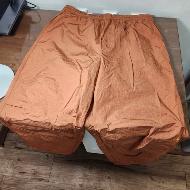 (네고가능)트래블 나일론 주황팬츠