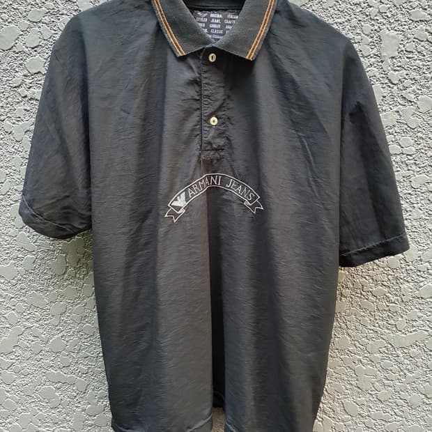 90‘s Armani Jeans 버튼 반팔