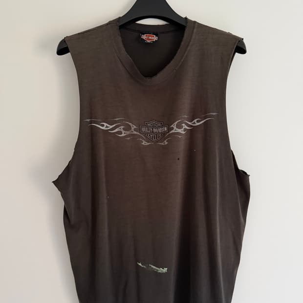 90s 할리데이비슨 빈티지 나시 티셔츠