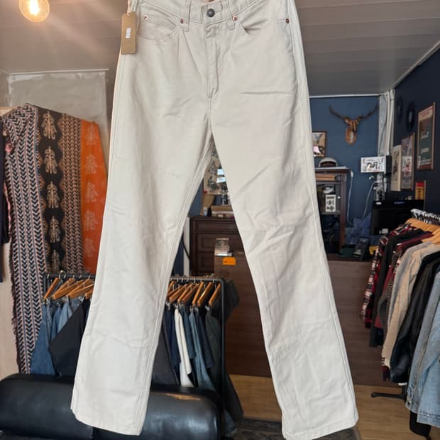 리바이스 517 화이트 탭 32x34