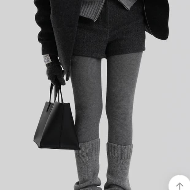 [택달린 새상품] 어텀 울쇼츠 겨울 반바지 미세키서울허그유어스킨코이세이오