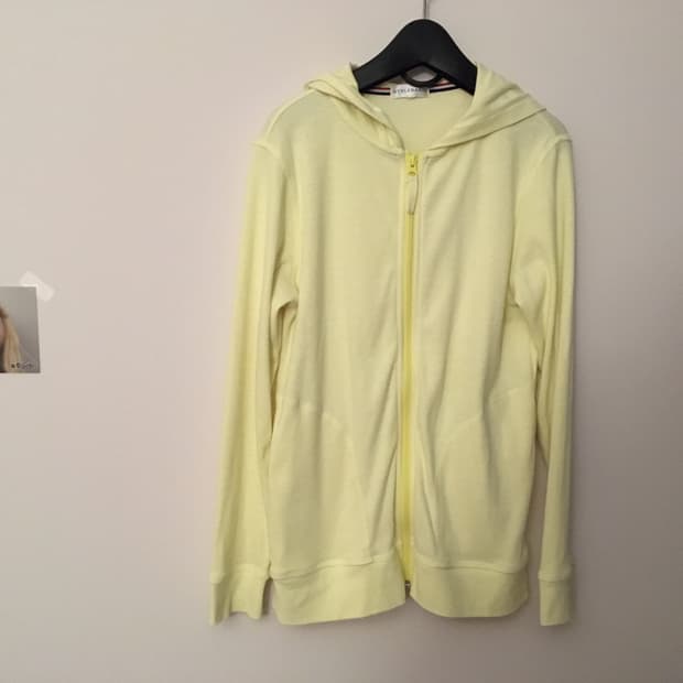 베이비 레몬 후드집업