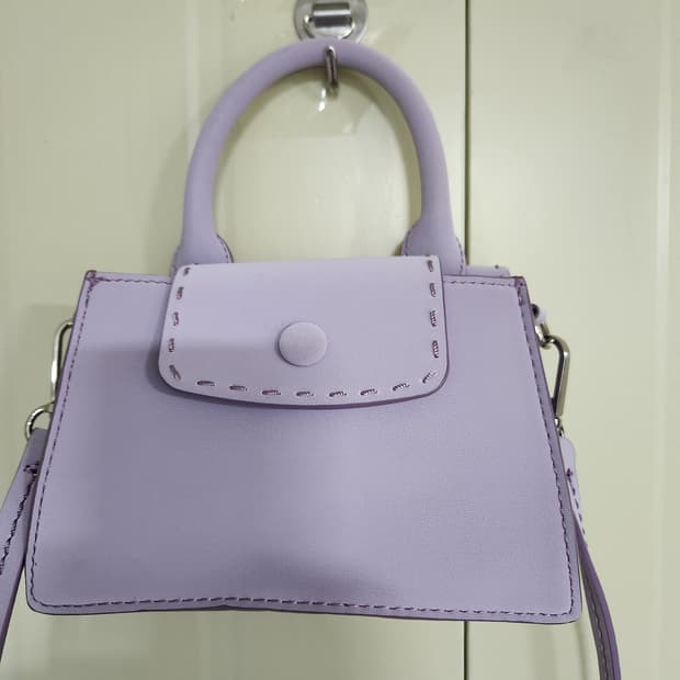 자라 라벤더 미니 크로스백