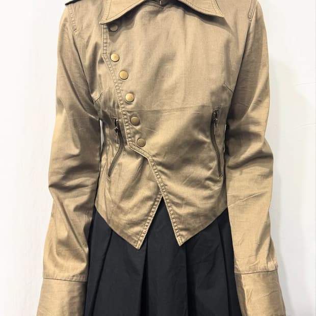 택포) button design jacket