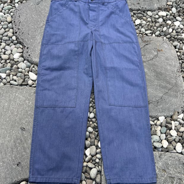(37인치)OLD VINTAGE FRENCH 더블니 프렌치워크팬츠