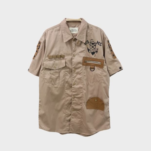 아비렉스 사파리 셔츠 66196