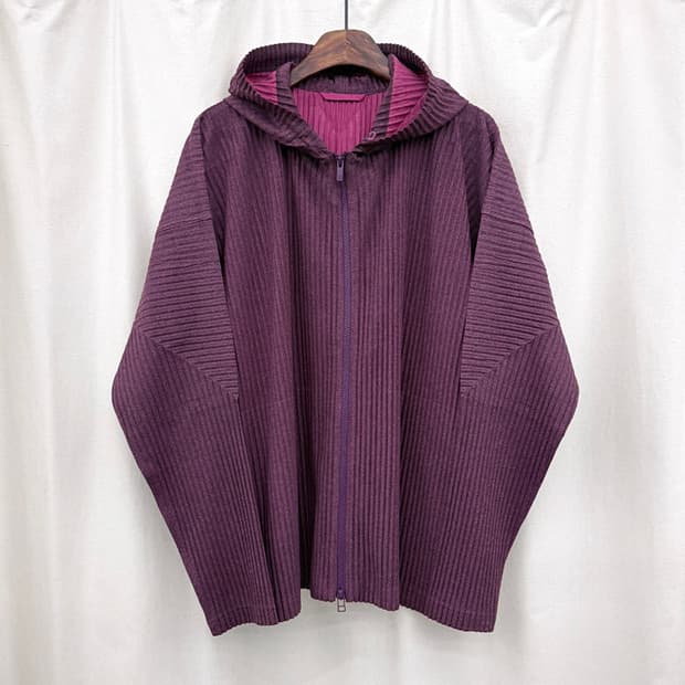 옴므플리세 울라이크 후드집업 4사이즈