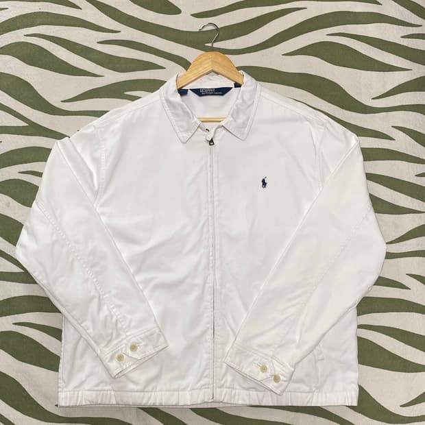 폴로 스윙탑 블루종 자켓