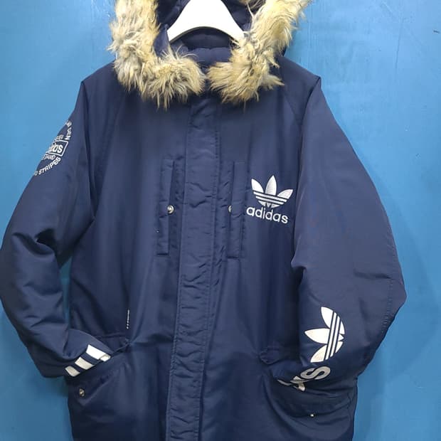 아디다스 오리털야상파카