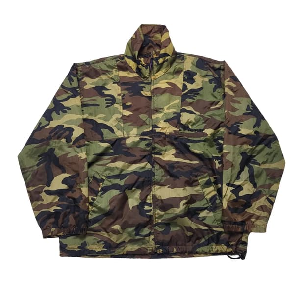 펜필드 재팬 카모 밀리터리 립스탑 윈드브레이커 M