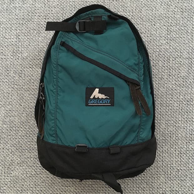 1993-1996 Blue-tag vtg teal blue daypack