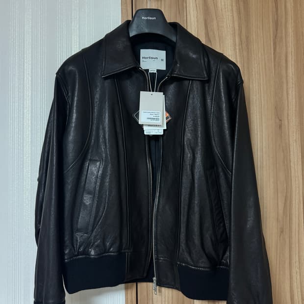 홀리선 캐피털 레더 블루종 자켓 블랙 m 새상품