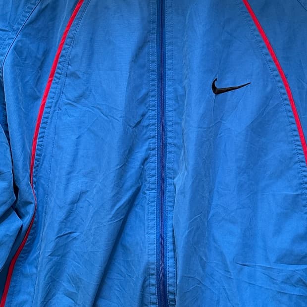 나이키 빈티지 90s 바람막이 자켓 USA 스우시 자켓