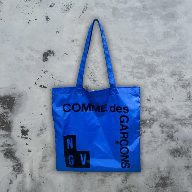 COMME des GARÇONS NGV Graphic Tote Bag
