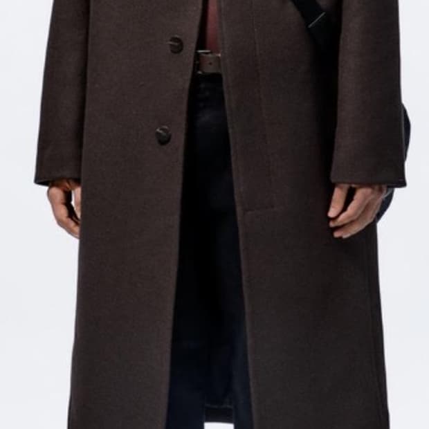 [S]자라x스튜디오니콜슨 레더 패치 코트 팝니다. 