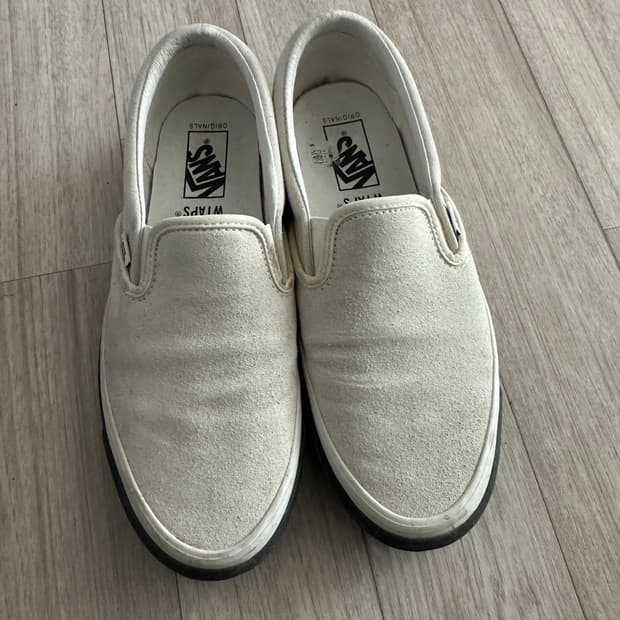 반스 WTAPS 슬립온 화이트 (280)