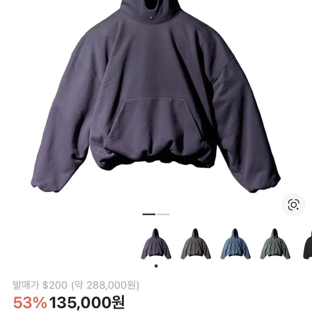 이지갭 발렌시아가 후드