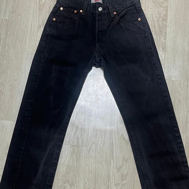 리바이스 501 블랙 W30 L32