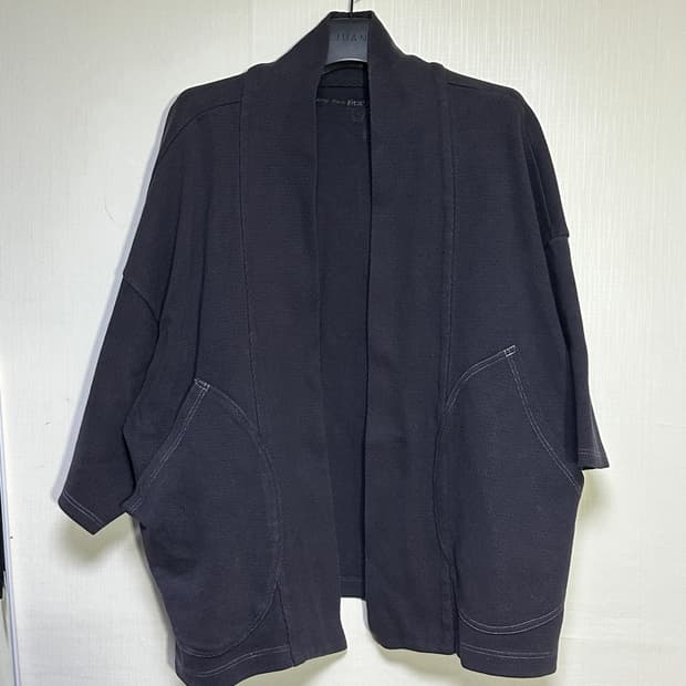 캐피탈 kapital 오버핏 논버튼 로브 자켓