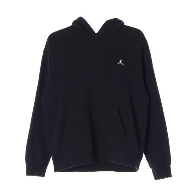 조던 블랙 후드티 L