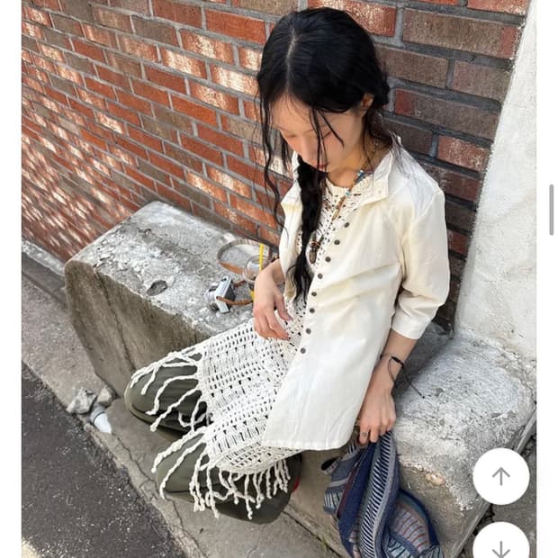 모래하우스 셔츠 새상품
