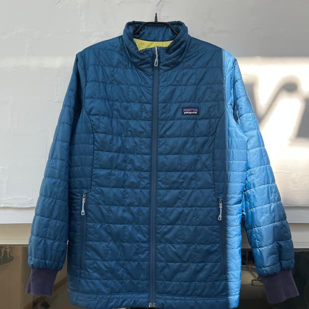Patagonia 블루 경량패딩 Women M
