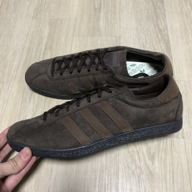(265) 아디다스 adidas 토바코 그루엔 다크 브라운 스웨이드