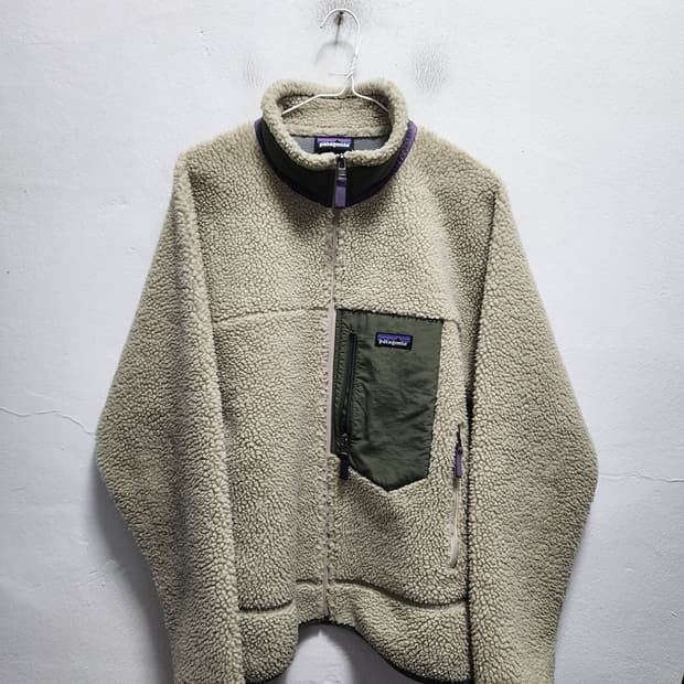 파타고니아 레트로 파일 플리스 자켓 베이지