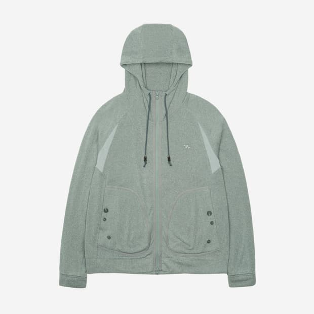 산산기어 kapas knit zip-up