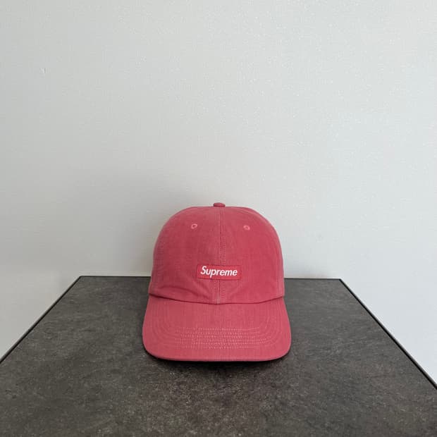 (OS) 슈프림 6패널 볼캡 모자 24SS 데님 핑크