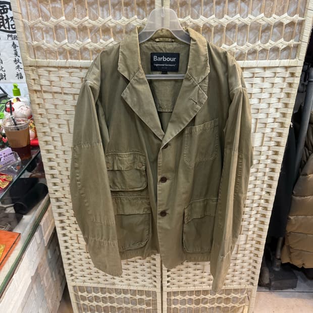 95-100 정품 바버+엔지니어드 가먼트 자켓 20ss 팝니다