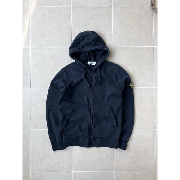 Stone island hoodie zip up