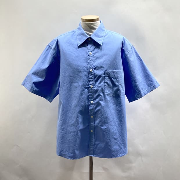 SPACE 남성 오버핏반팔셔츠 하늘 XL 105-110