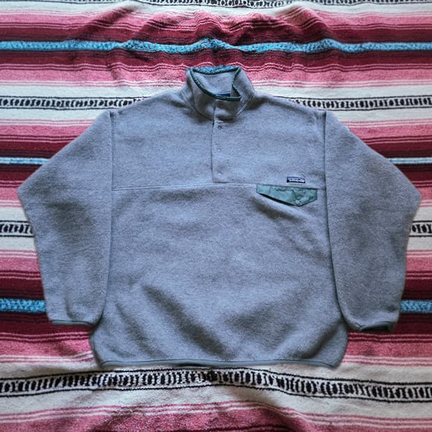 (XL)파타고니아 민트급 Mexico 그레이/민트 신칠라