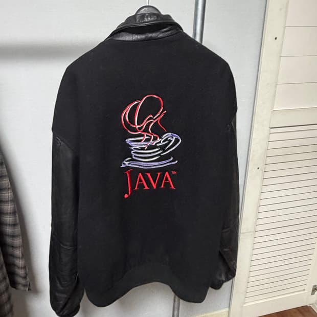 90s java 썬 마이크로 시스템즈빈티지 자바 자켓