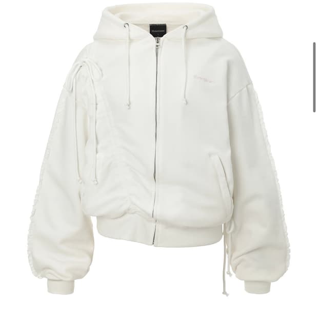 쓰리타임즈 후드집업 threetimes whisper hoodie M