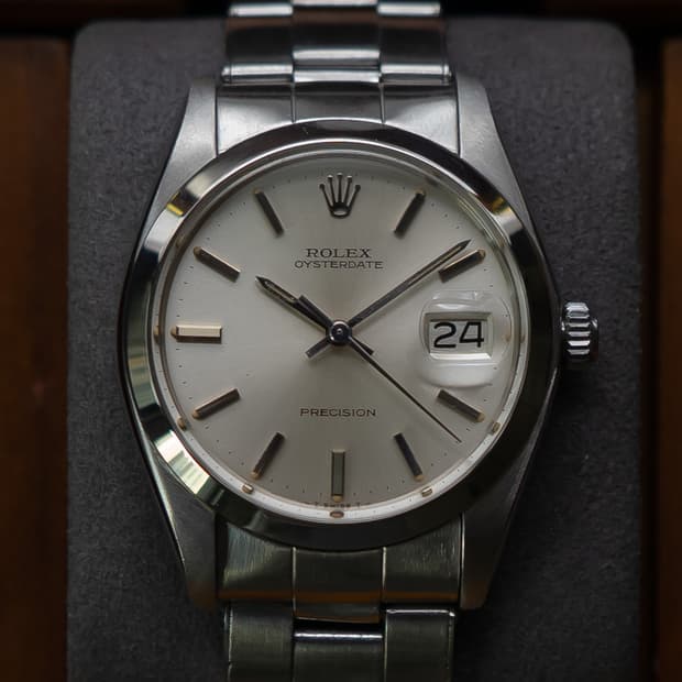 롤렉스 오이스터 데이트 6694 수동 빈티지 시계