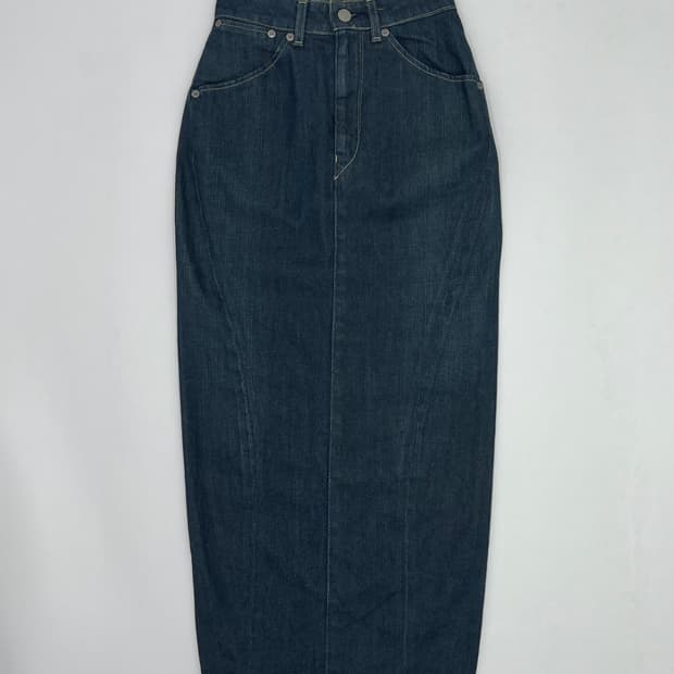 리바이스 엔지니어드 데님 롱 스커트