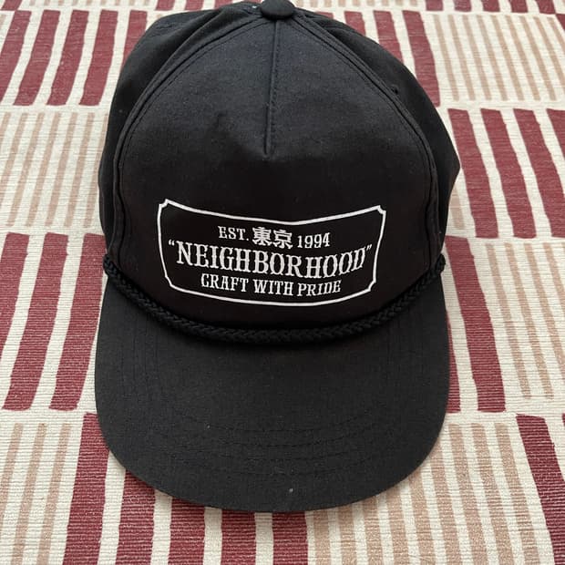 네이버후드 17ss 트러커캡