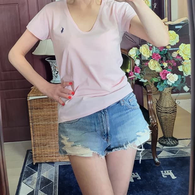 새상 정품 폴로 랄프로렌 면티셔츠