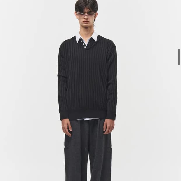 블루썬플라워 버트너 팬츠 L